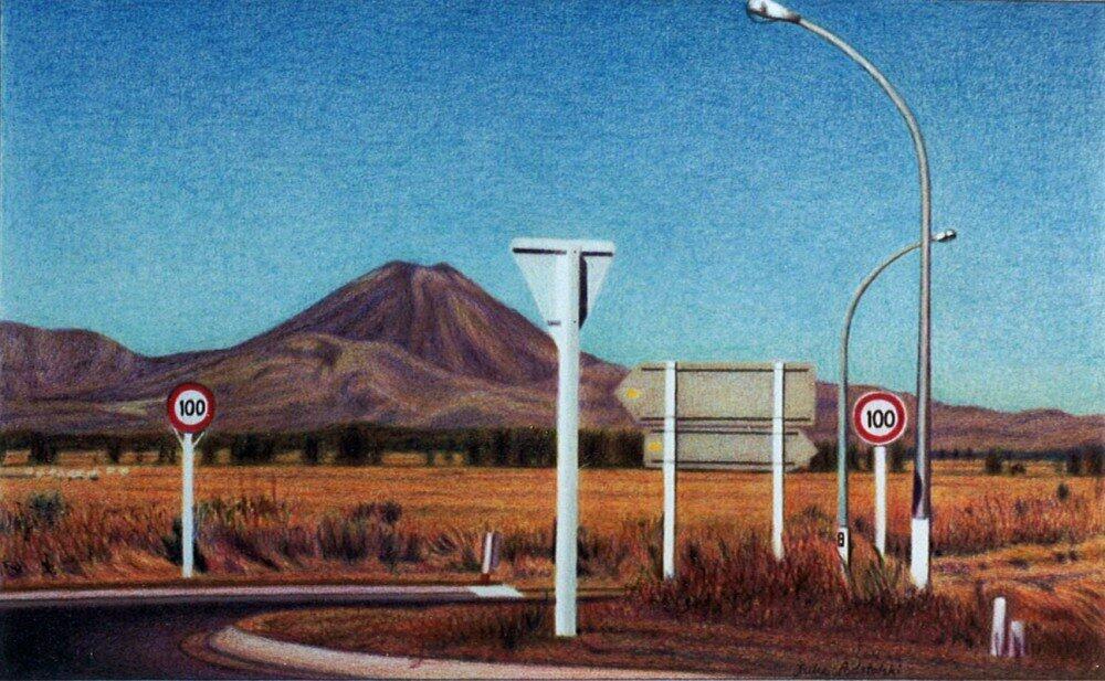 One Hundred Twice - a drawing by Julie Podstolski