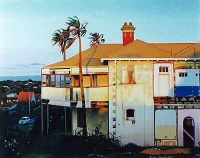 Icon of View Terrace - oil painting by Julie Podstolski