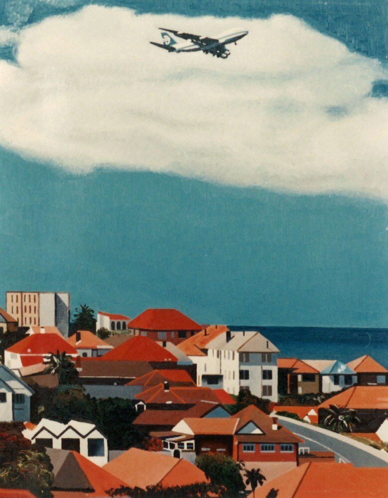 In Over Coogee - oil painting by Julie Podstolski