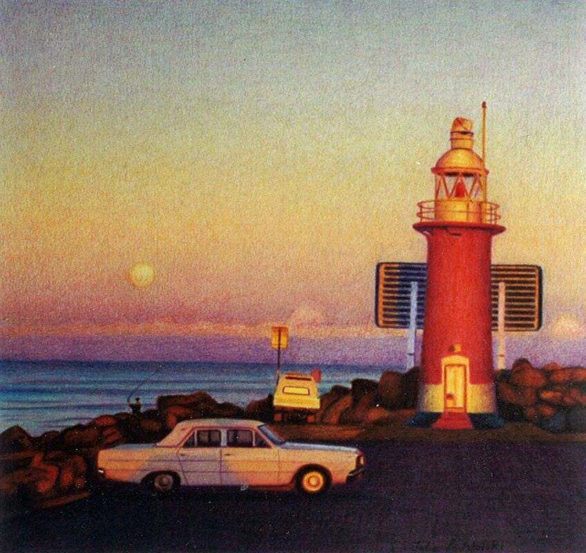 Light-house of the Rising Sun by Julie Podstolski