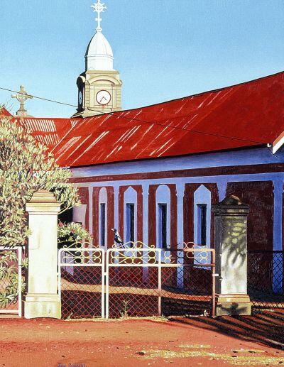 Contemplation - oil painting by Julie Podstolski