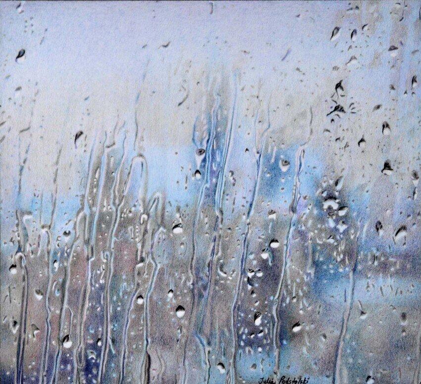 Diffusion - drawing by Julie Podstolski