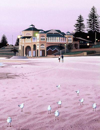 At the End of the Day - an oil painting by Julie Podstolski