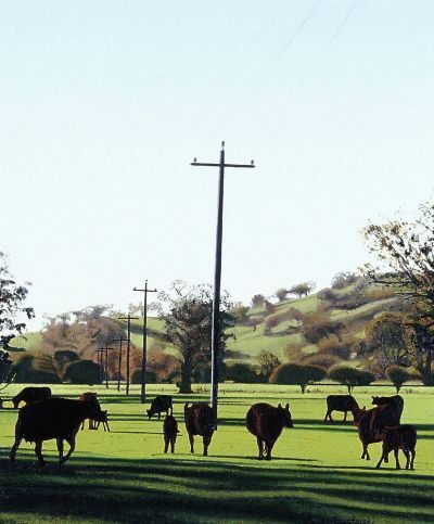 In Green Pastures - oil painting by Julie Podstolski